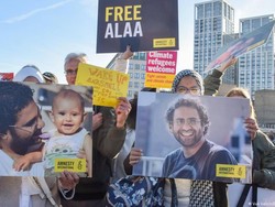 Eropa-PBB Didesak Bantu Pembebasan Aktivis Mesir Alaa Abdel-Fattah