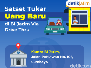 Infografis: Satset Tukar Uang Baru di BI Jatim Via Drive Thru Infografis: Satset Tukar Uang Baru di BI Jatim Via Drive Thru