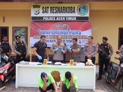 Ditangkap Bawa Pistol, Pengedar di Aceh Ngaku Mau Rampok Bandar Sabu