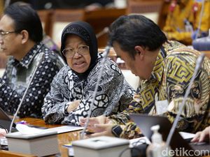 Momen Raker Mensos dan Komisi VIII DPR Bahas Anggaran 2023