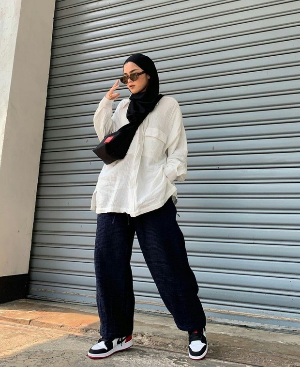 OOTD Bukber Anti Ribet ala Sivia Azizah, Cocok Banget Untuk Kamu yang