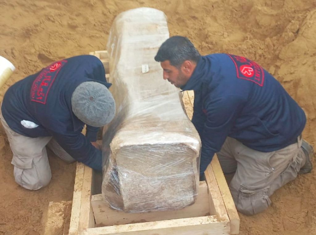 Sarkofagus 2 Ribu Tahun Ditemukan di Gaza, Kondisinya Utuh