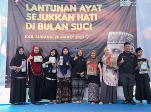 Sahabat Ganjar Adakan Doa Bersama & Bagi-bagi Takjil Gratis di Subang