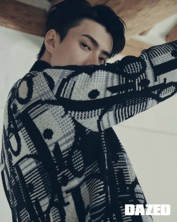 Sehun EXO /Foto: dazedkorea.com .