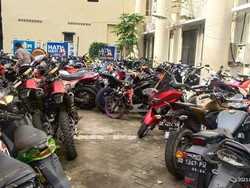 Polisi Amankan 990 Motor Knalpot Brong di Makassar Dalam 3 Bulan Terakhir
