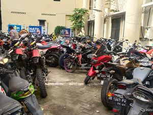 Polisi Amankan 990 Motor Knalpot Brong di Makassar Dalam 3 Bulan Terakhir Polisi Amankan 990 Motor Knalpot Brong di Makassar Dalam 3 Bulan Terakhir
