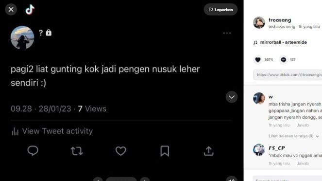 Unggahan Anak Ferdy Sambo