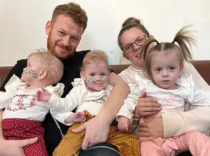 Bayi Triplet Ini Dinobatkan Paling Prematur di Dunia, Berat Lahir Cuma 1,284 Gram Bayi Triplet Ini Dinobatkan Paling Prematur di Dunia, Berat Lahir Cuma 1,284 Gram