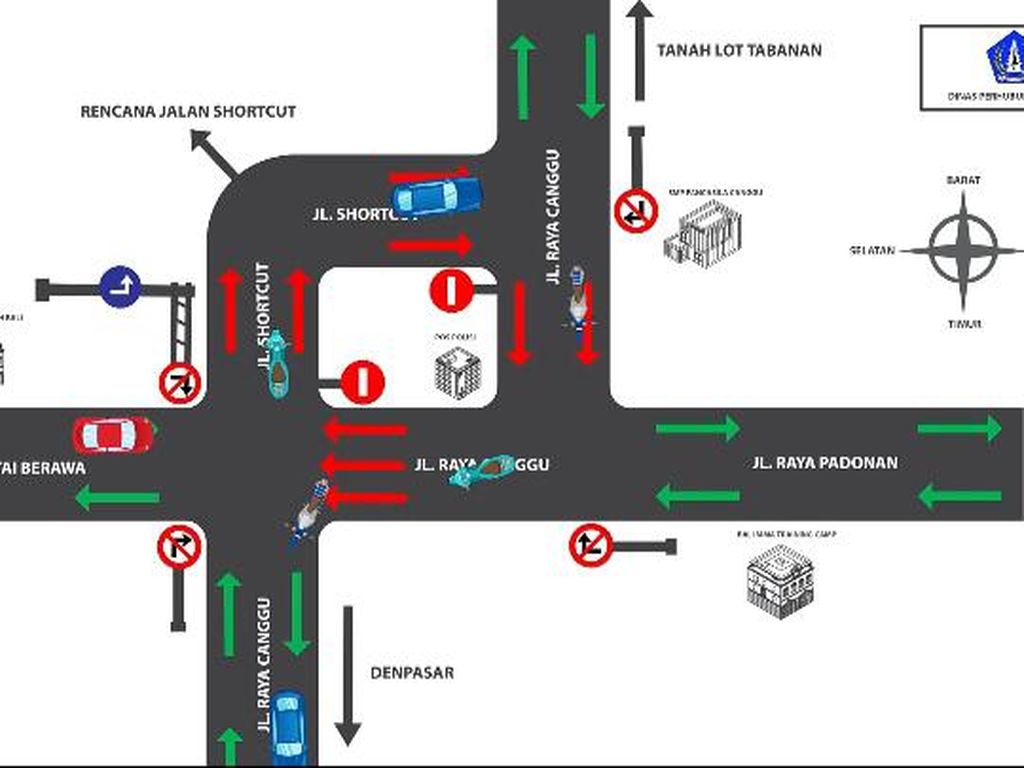 Dijamin Anti Macet, Dishub Rancang Rekayasa Lalin Canggu Dijamin Anti Macet, Dishub Rancang Rekayasa Lalin Canggu