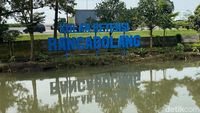 Ngabuburit di Kolam Retensi Rancabolang Bandung