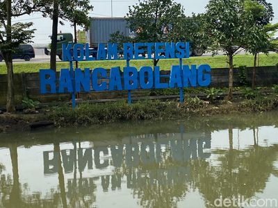 Ngabuburit di Kolam Retensi Rancabolang Bandung