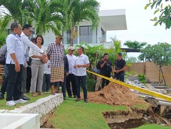 Sidak DPRD ke Vila yang Tebingnya Longsor: 4 Titik, Bukan 2 Titik