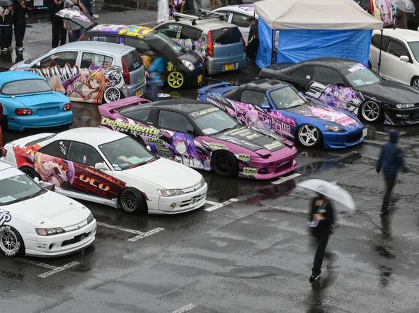 Melihat Pameran Mobil Bertema Anime di Jepang
