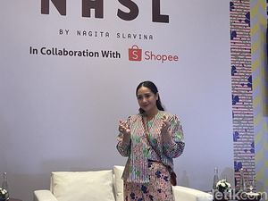 Nagita Slavina Rilis Baju Lebaran yang Fleksibel Dipakai Jalan-jalan