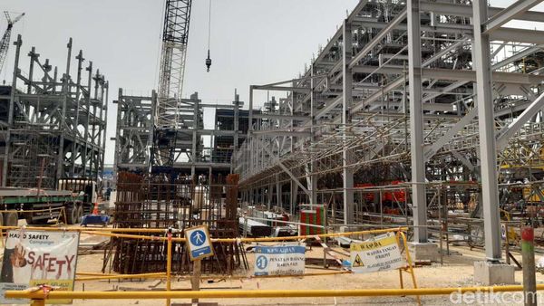 Penampakan Terkini Smelter Freeport di Gresik yang Rampung 2023