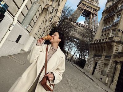 Pesona Jessica Mila Saat Belajar Baking dan Ngemil Croissant