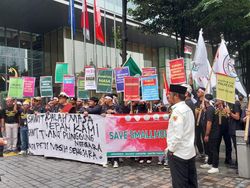 Petani Sawit Gelar Aksi Tolak Kebijakan Anti-Deforestasi Uni Eropa
