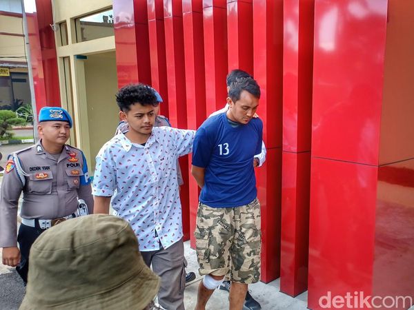 Ekspresi Dingin Pembacok Eks Ketua KY Usai Ditangkap Polisi