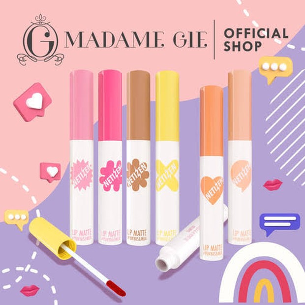 Potret produk Netizen Lip Matte dari Madame Gie