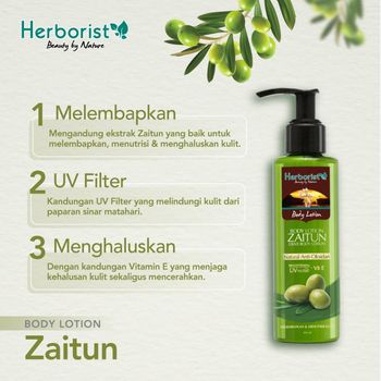 Rekomendasi body lotion lokal dari Herborist.