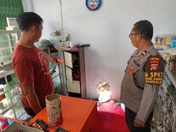 Maling Bobol Tembok Toko, Garong Barang Puluhan Juta Rupiah