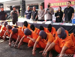 Operasi Pekat di Tulungagung, 80 Kilogram Obat Mercon-Ribuan Miras