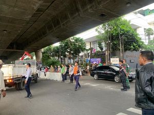Penutupan U-Turn Antasari Dibongkar Usai Ditolak Warga, Dishub DKI Evaluasi Penutupan U-Turn Antasari Dibongkar Usai Ditolak Warga, Dishub DKI Evaluasi