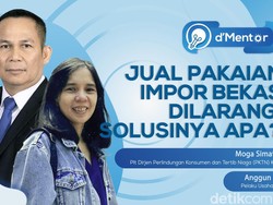 dMentor: Jual Pakaian Impor Bekas Dilarang, Solusinya Apa?