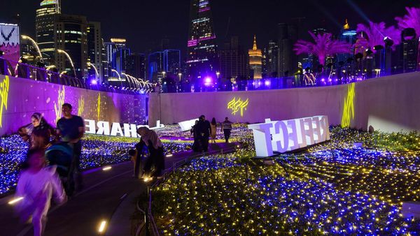 Festival Lampu Semarakkan Ramadan di Qatar