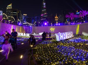 Festival Lampu Semarakkan Ramadan di Qatar Festival Lampu Semarakkan Ramadan di Qatar