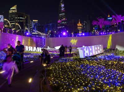 Festival Lampu Semarakkan Ramadan di Qatar