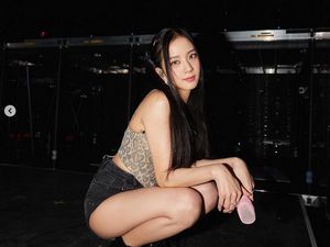 Jisoo BLACKPINK Diduga Punya Tato, Ini Reaksinya Saat Ditanya Fans