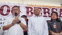 Sambangi Pasar Senen, 2 Menteri Jokowi Batal Keliling