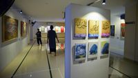 Pameran Kaligrafi The Real Surau Mejeng di Masjid Mujahidin Padang