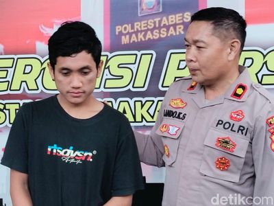 Potret Remaja Makassar dan Motornya yang Nekat Terobos Iring-iringan RI 1