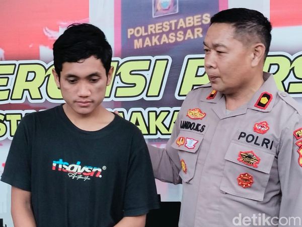 Potret Remaja Makassar dan Motornya yang Nekat Terobos Iring-iringan RI 1