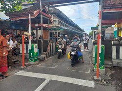 E-Parkir Pasar Anyar Singaraja Diresmikan, Tambal Kebocoran-Naikkan PAD