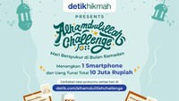 Mau Smartphone hingga Uang Jutaan Rupiah? Yuk Ikutan Alhamdulillah Challenge!