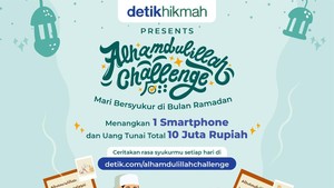 Mau Smartphone hingga Uang Jutaan Rupiah? Yuk Ikutan Alhamdulillah Challenge!