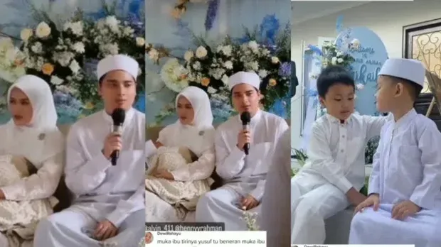 Alvin Faiz dan Henny Rahman