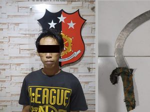 Terlalu! Paman di Surabaya Ancam Ponakan Pakai Celurit gegara Lauk Makan