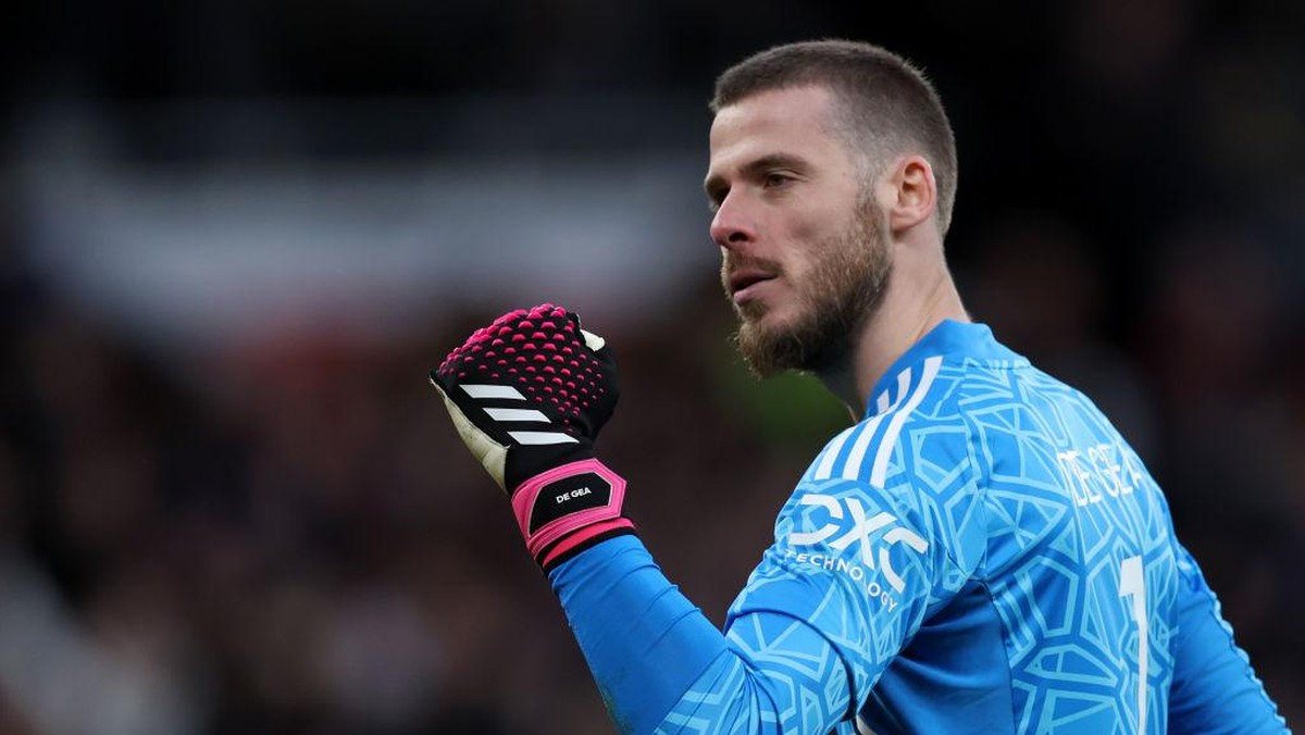 David de Gea tak pikirkan soal kontrak baru, fokus bawa MU finis empat besar (Getty Images/Clive Brunskill)