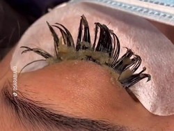 Ngeri, Penampakan Eyelash Extension Pakai Lem Superglue