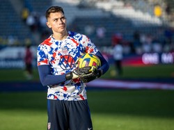 Gabriel Slonina merupakan kiper Timnas Amerika Serikat U-20 yang musim ini membela Chelsea. Foto: Getty Images/Shaun Clark/ISI Photos