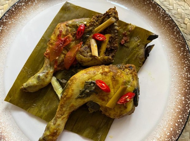 Ilustrasi pepes ayam/Foto: detikFood