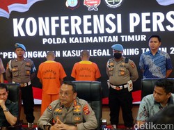 2 Pelaku Tambang Batu Bara Ilegal di Kukar Ditangkap, 2 Ekskavator Disita