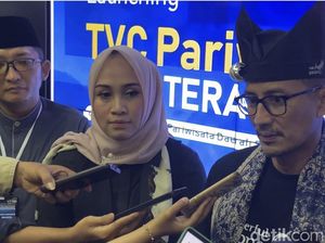 Sandiaga Uno Luncurkan Promosi Pariwisata Sumbar Tambuah Ciek