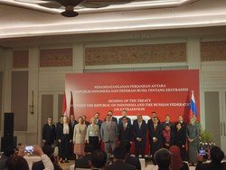 Indonesia Teken Perjanjian Ekstradisi dengan Rusia, Berantas TPPU-Terorisme