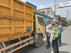 Tim Gabungan Larang Truk Uruk Proyek Tol Lewat Kawasan Stasiun Delanggu