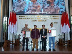 Polda Metro Terima Penghargaan Muri atas Ungkap Kasus 277 Kg Sabu